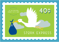 congratulations from the stork express