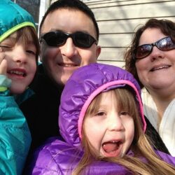 Family Selfie The Weekend Randy Came Home From Texas To Visit.