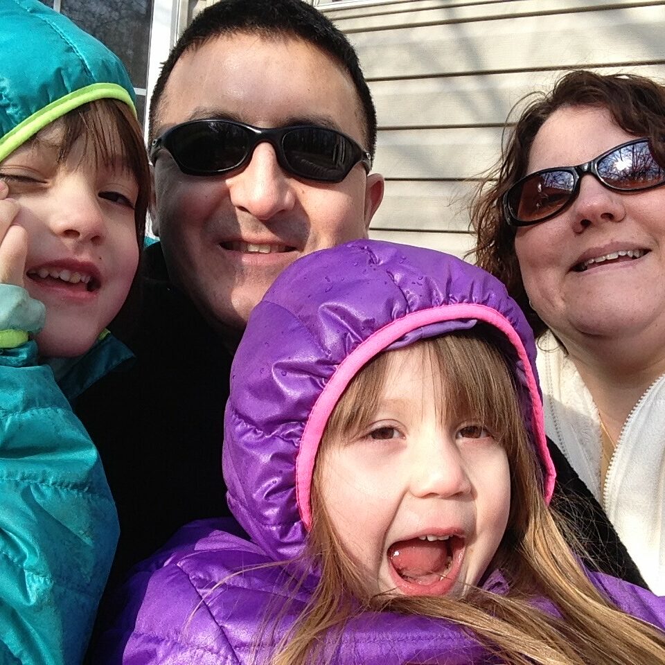 Family selfie the weekend Randy came home from Texas to visit.