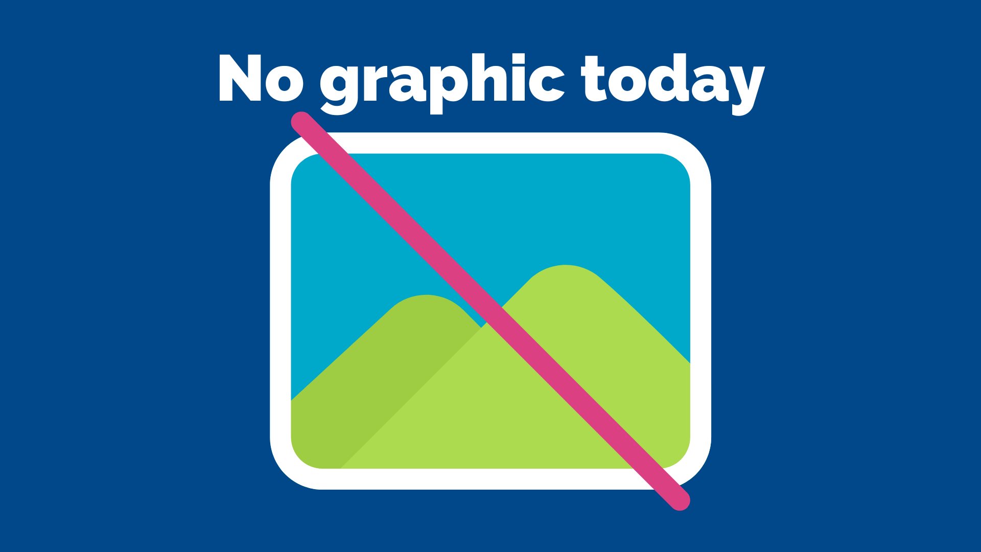 No graphic today. (3)