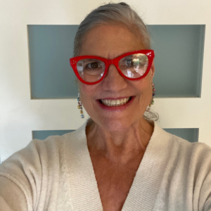 Karen Morley looks at the camera smiling