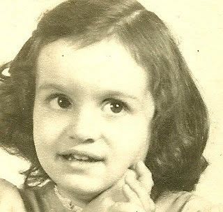 Marlene Moulder as a young girl, about three years old
